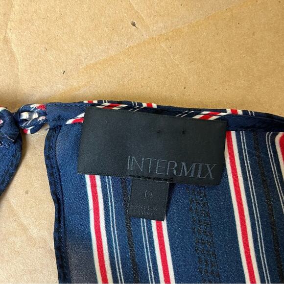 Intermix Multi Stripe Long Sleeve Top - Picture 7 of 7